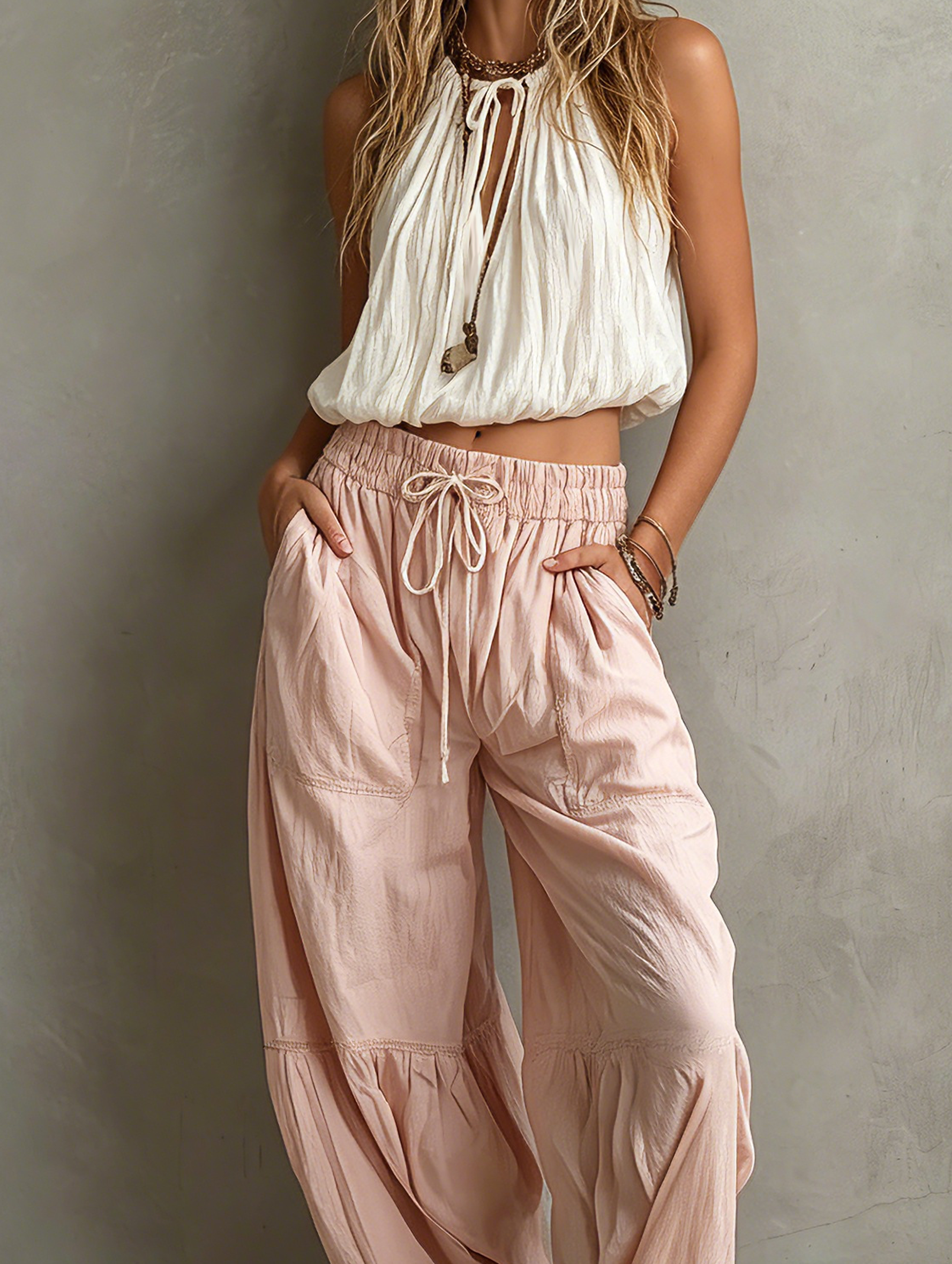JIMENA | Conjunto de pantalón suelto