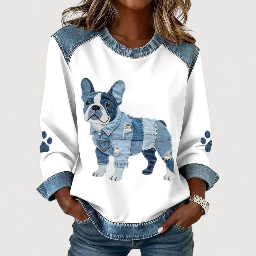LUCIANA | Blusa estampada holgada