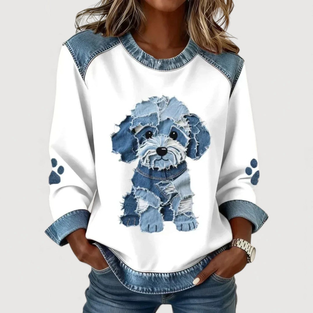 LUCIANA | Blusa estampada holgada