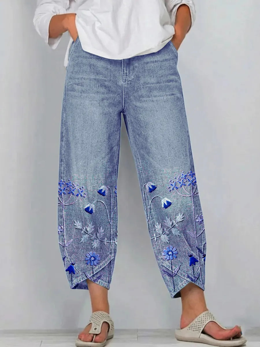 ELENA | Pantalón de cintura alta y pierna ancha