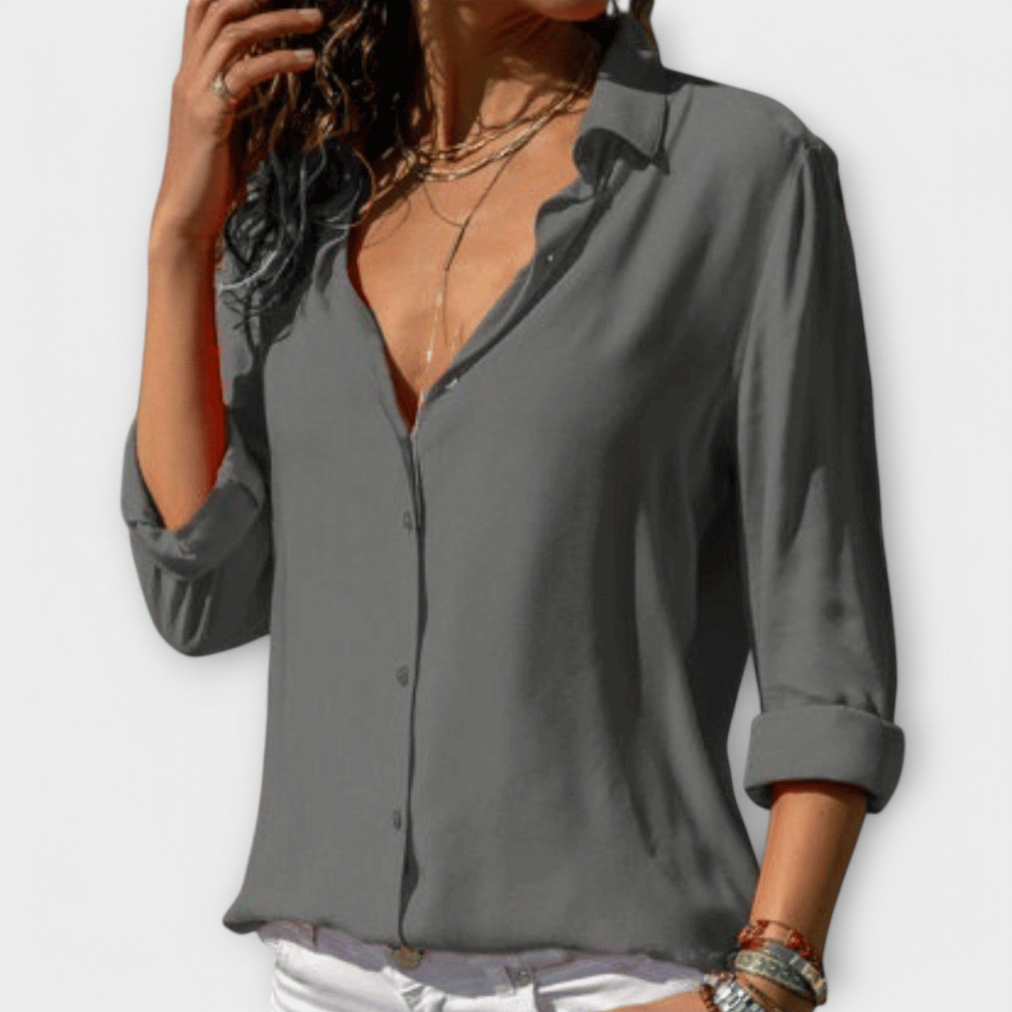 CLARA | Blusa de corte ajustado