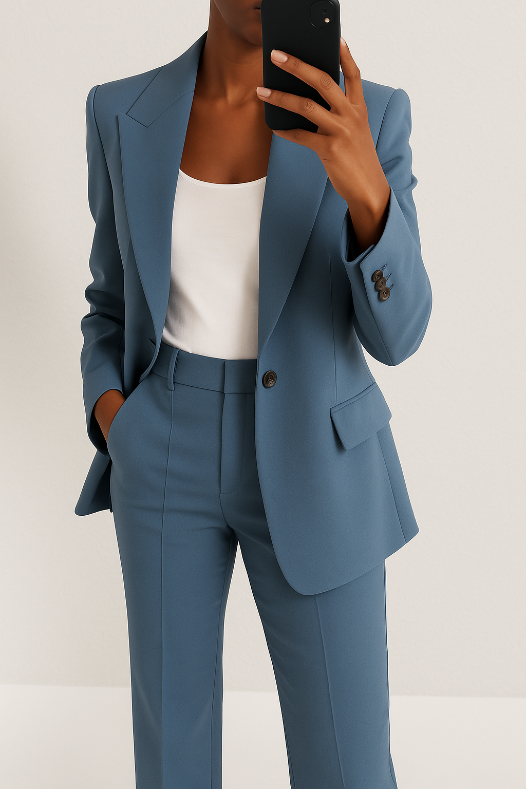 ELIZA | Conjunto con blazer estructurado