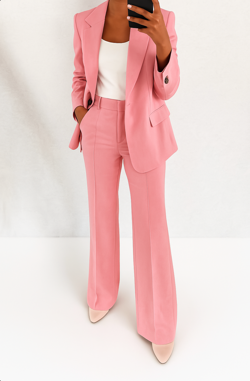 ELIZA | Conjunto con blazer estructurado