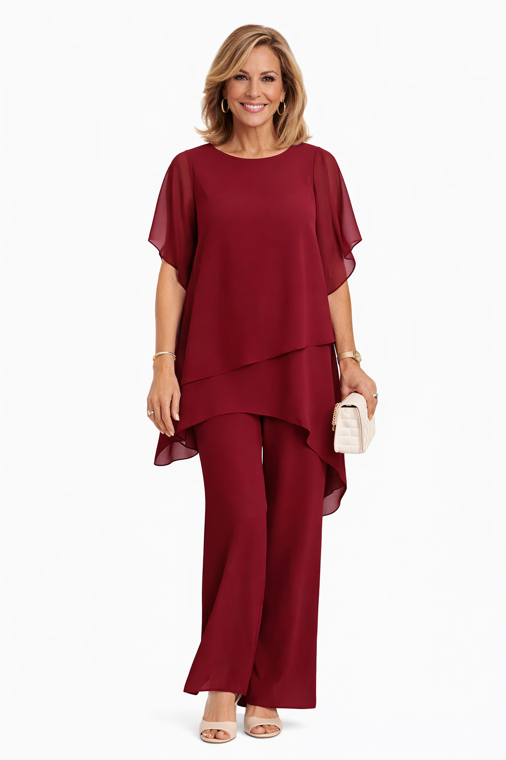 ADRIANA | Conjunto de pierna ancha fluido