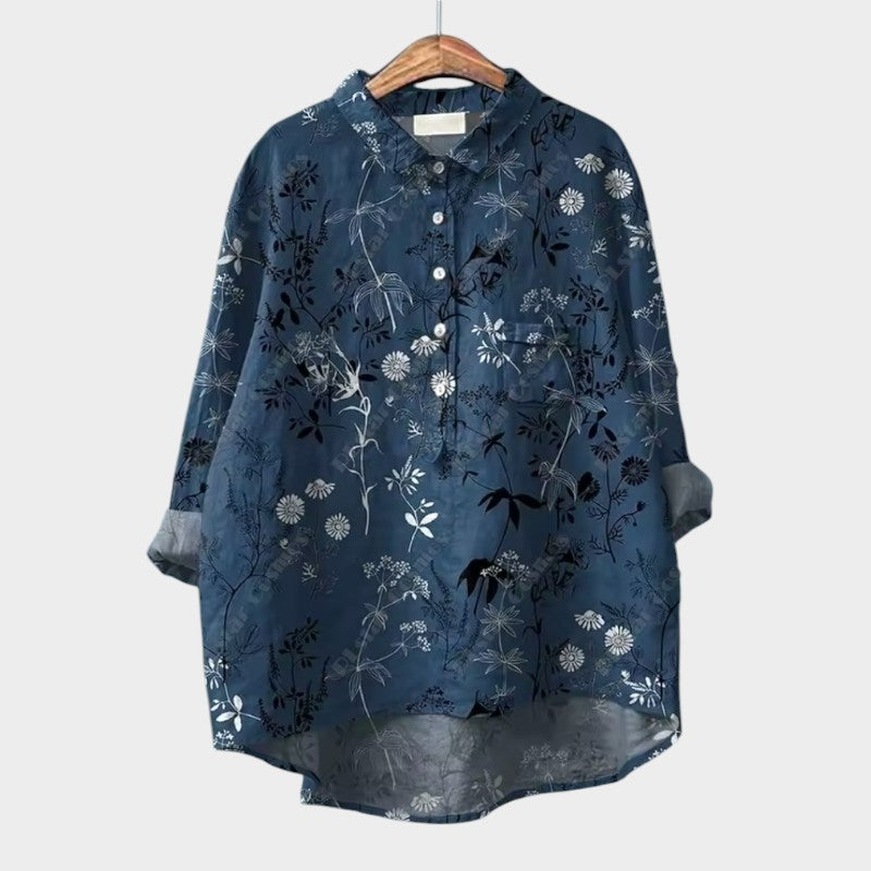 AITANA | Blusa con acabado en encaje