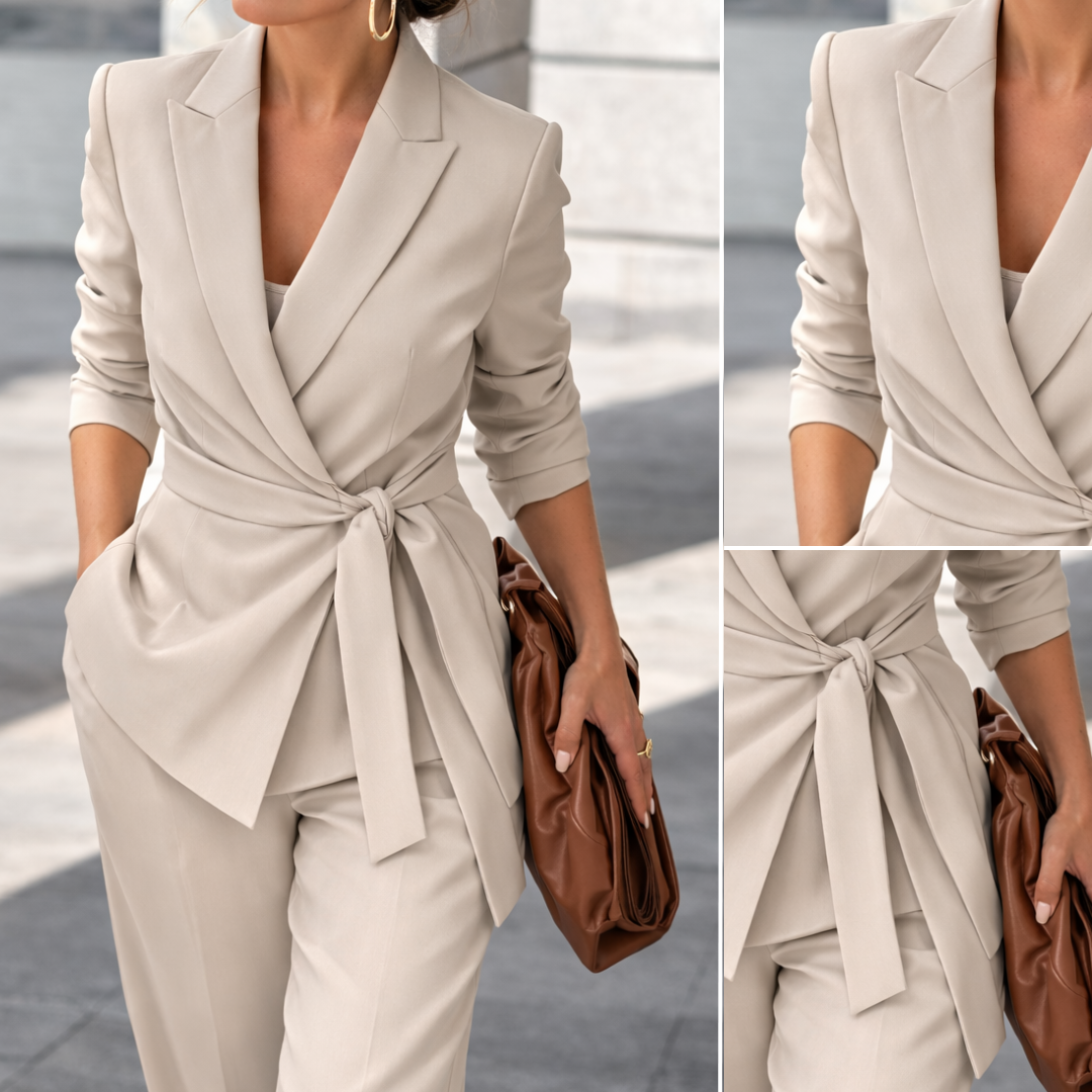 ANTONELLA | Conjunto con pantalón ancho