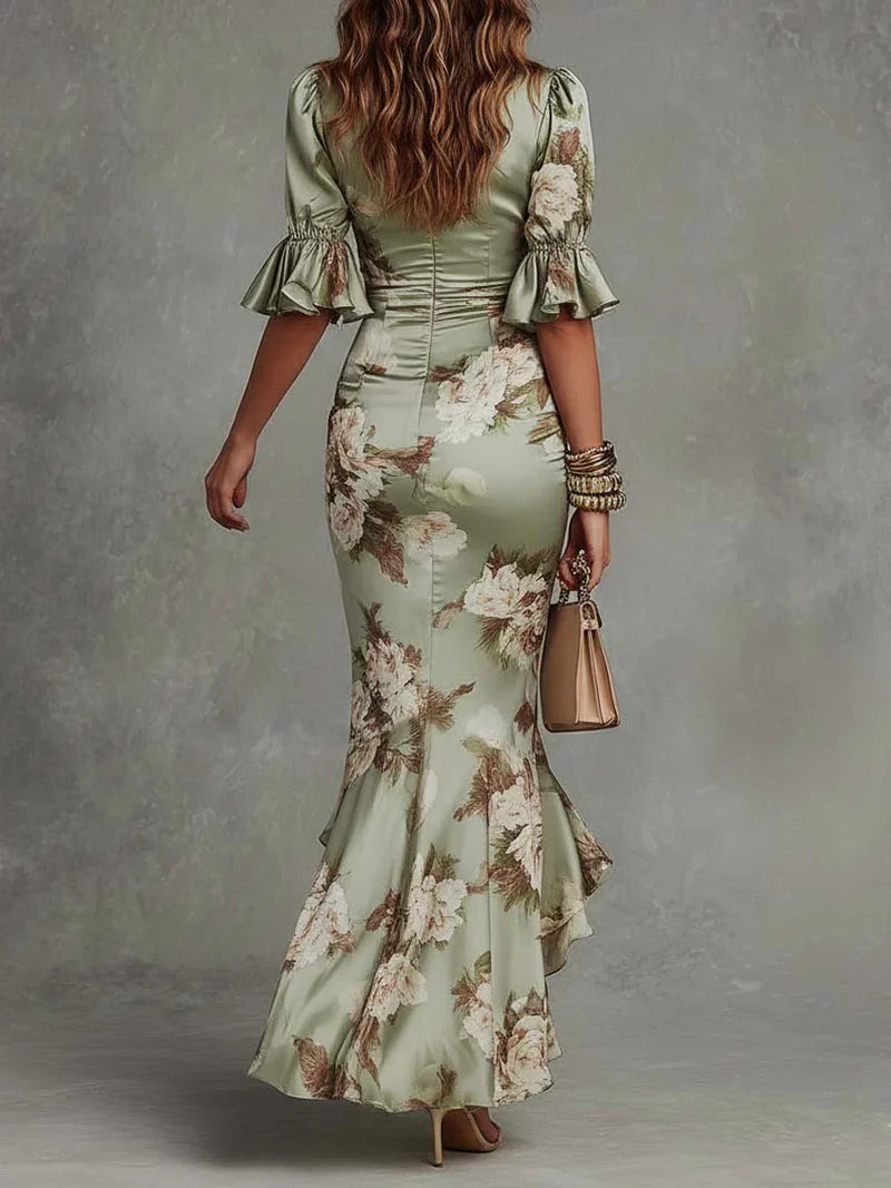 ISABEL | Vestido largo floral
