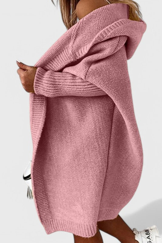 MÓNICA | Cárdigan con capucha oversize
