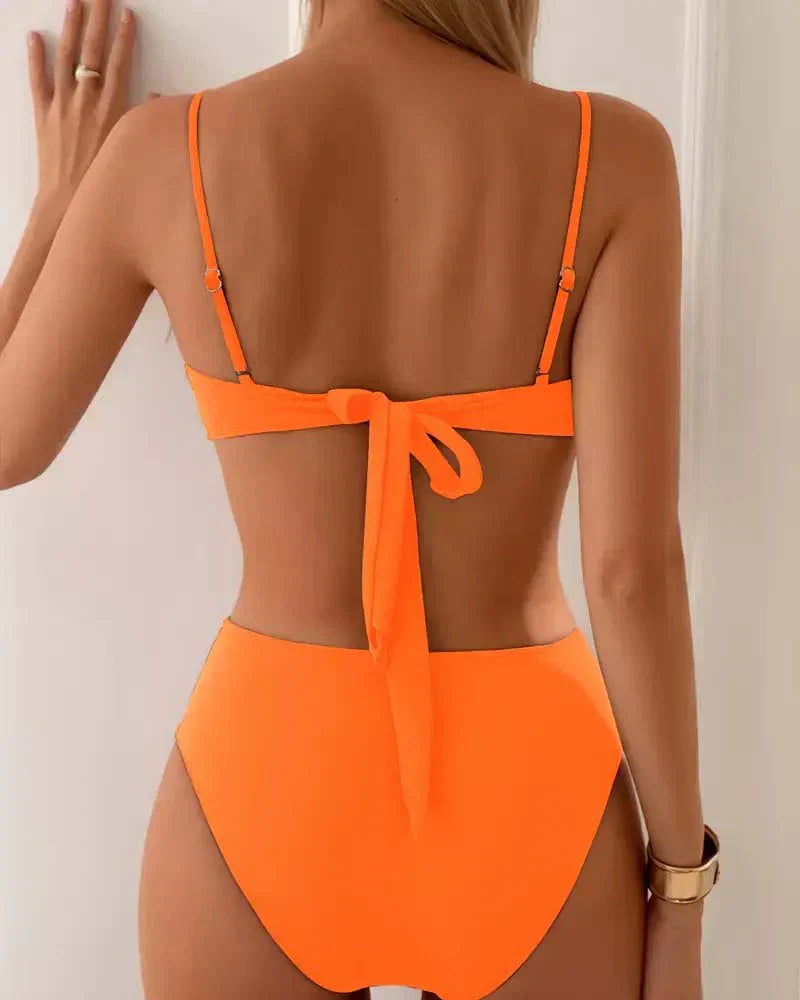 VALENTINA | Bikini de dos piezas fruncido