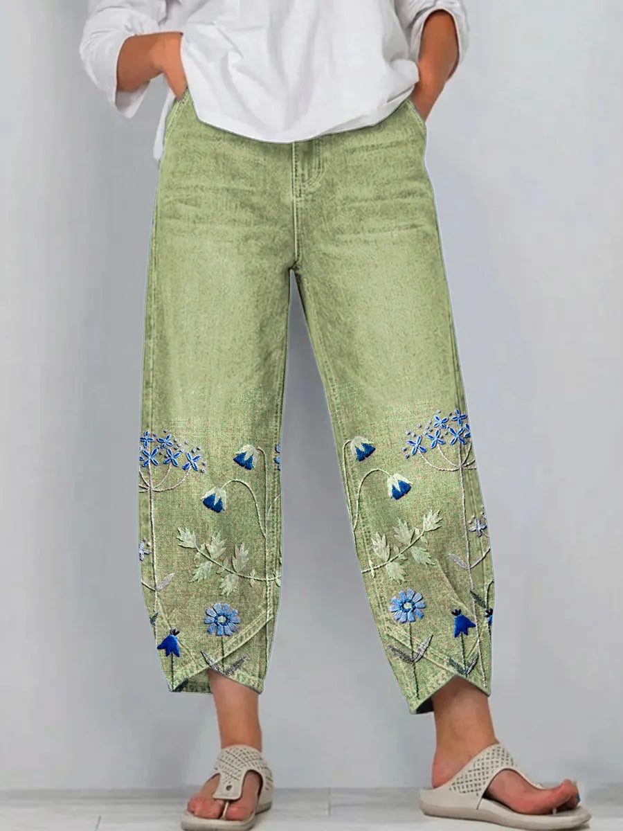 ELENA | Pantalón de cintura alta y pierna ancha