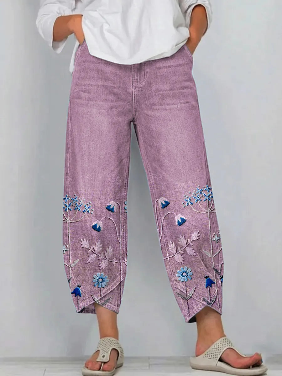 ELENA | Pantalón de cintura alta y pierna ancha