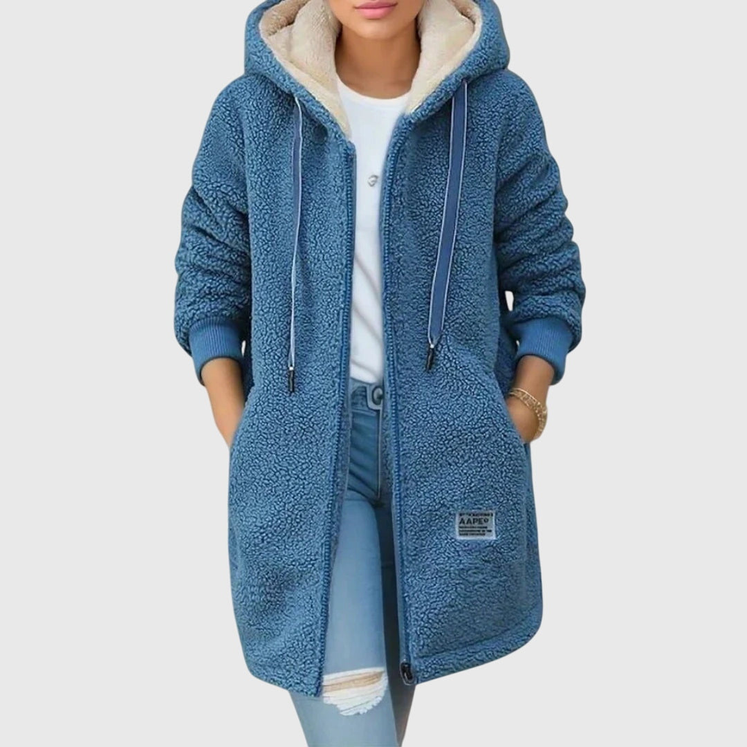 CATALINA | Chaqueta con capucha acolchada