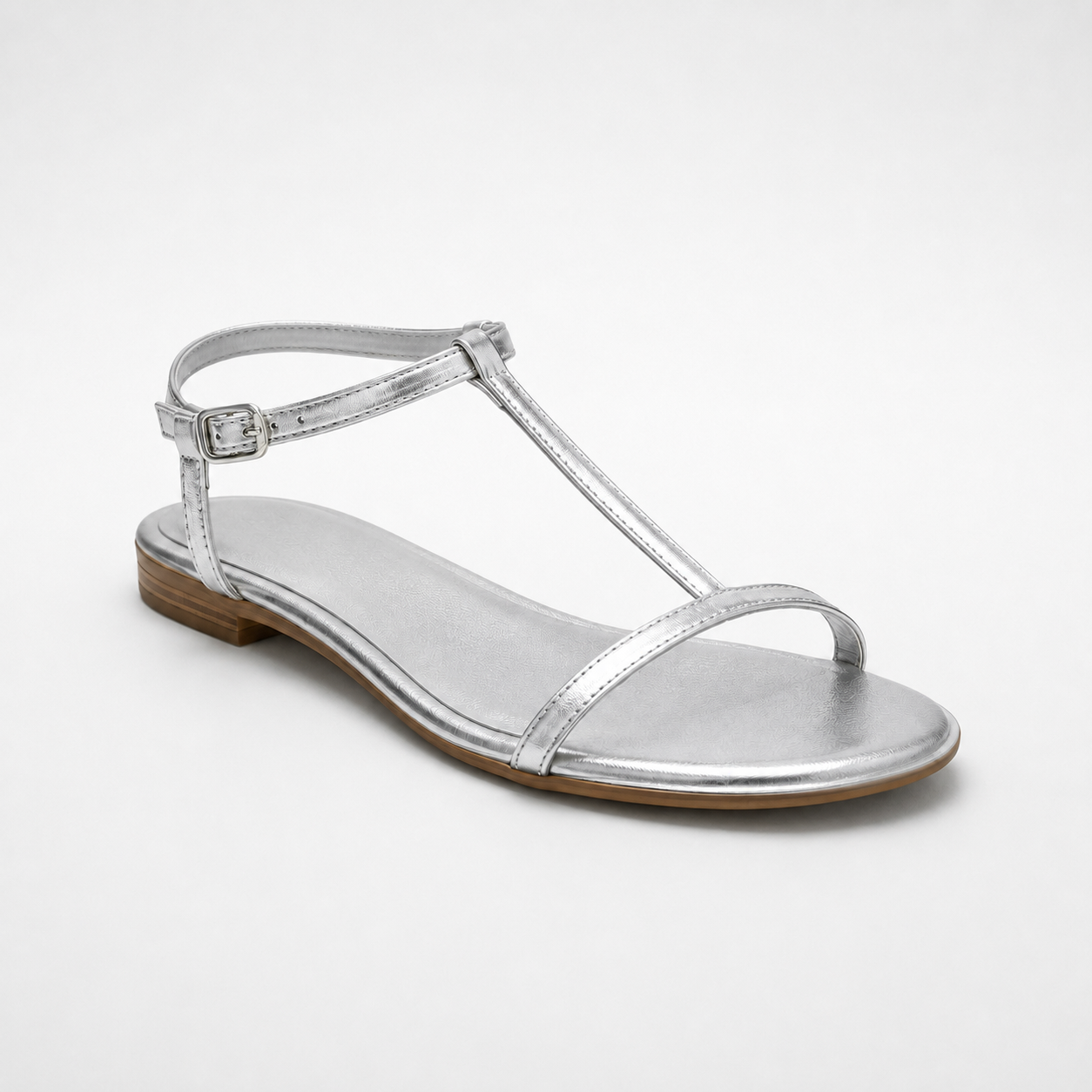 ISABELLA | Sandalias doradas de tiras finas