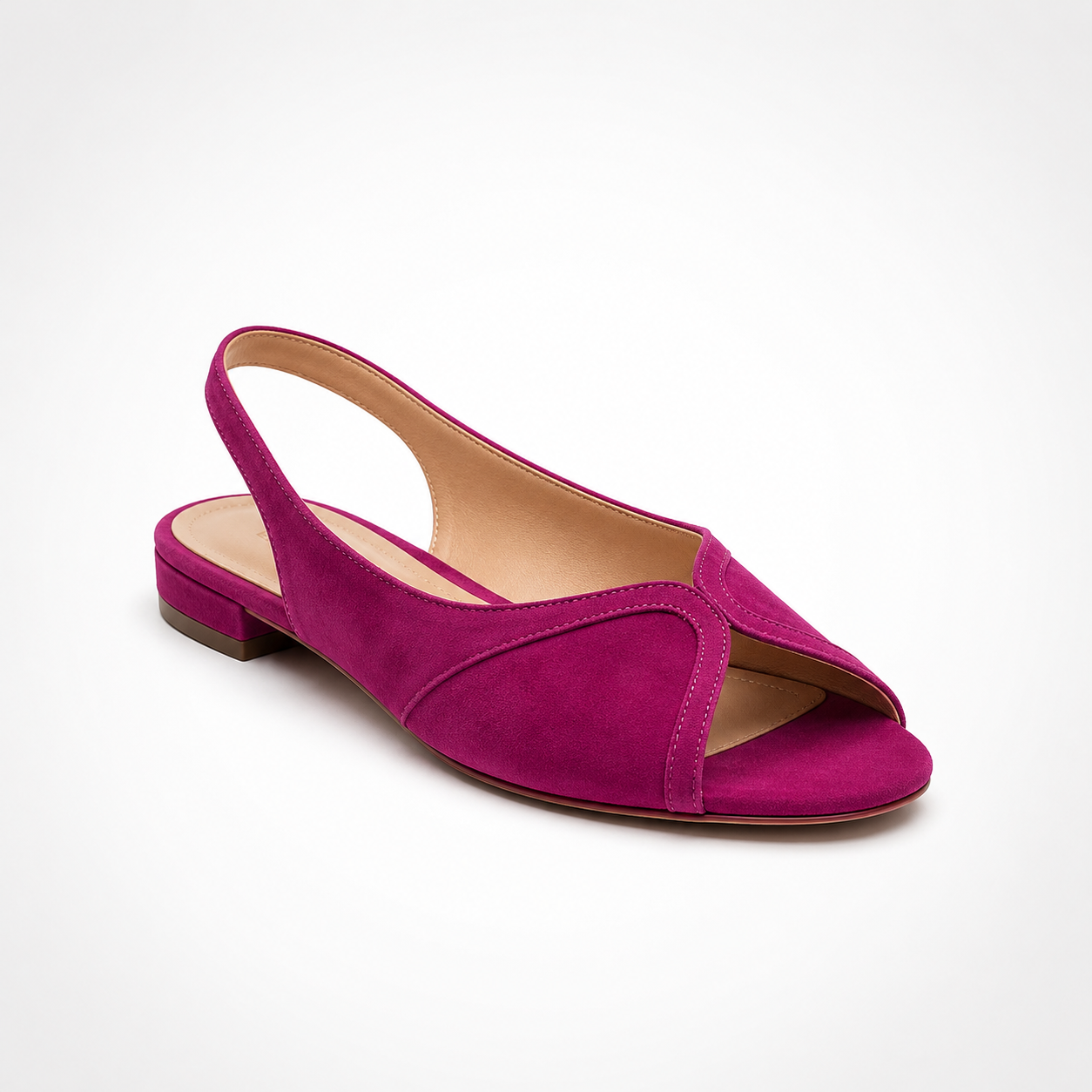 CAMILA | Sandalia de verano fucsia