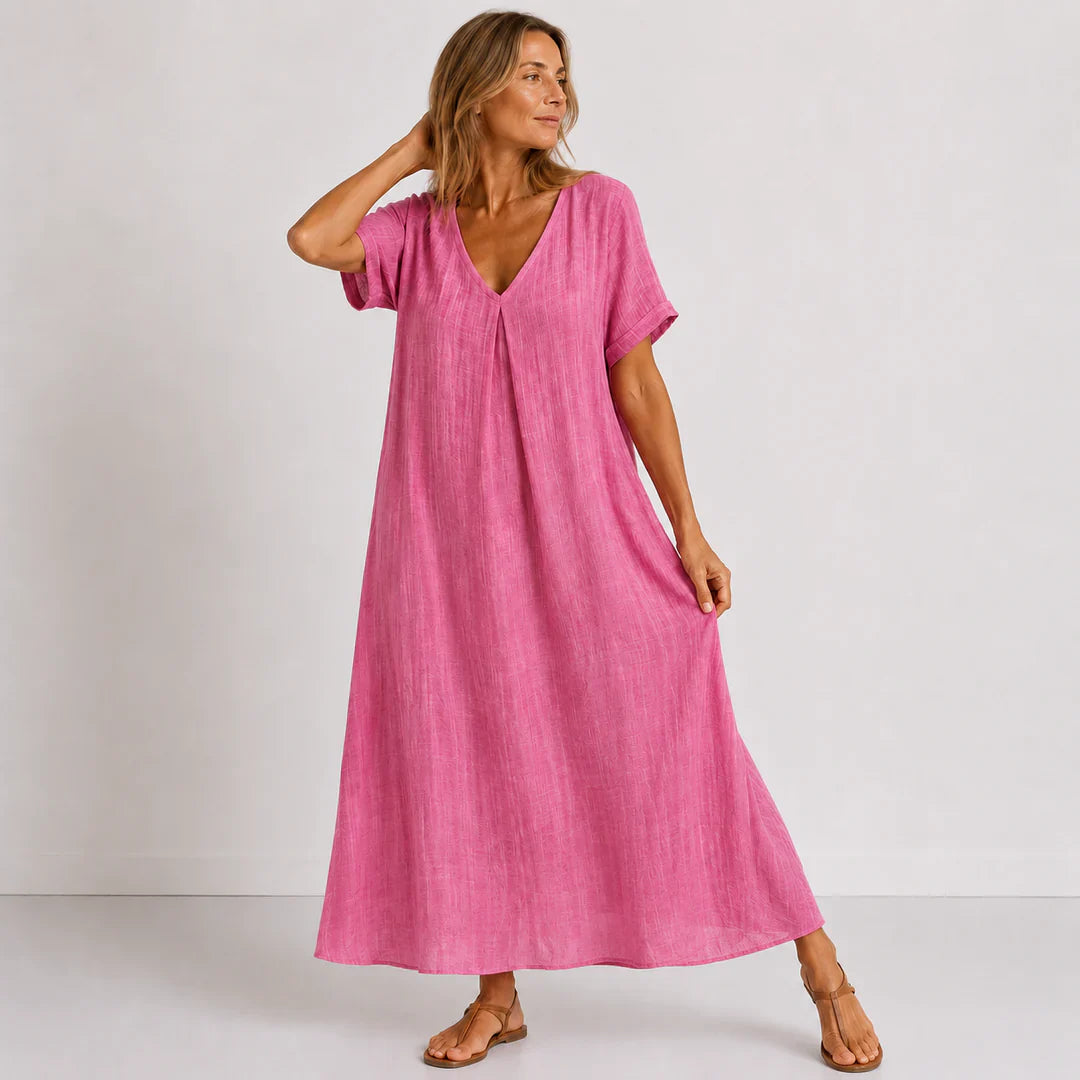 JULIETA | Vestido maxi fluido