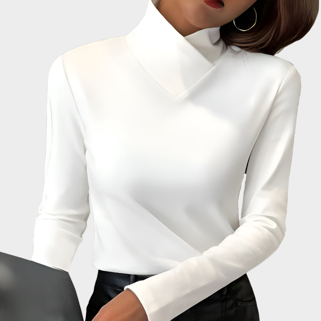 JIMENA | Blusa de cuello alto