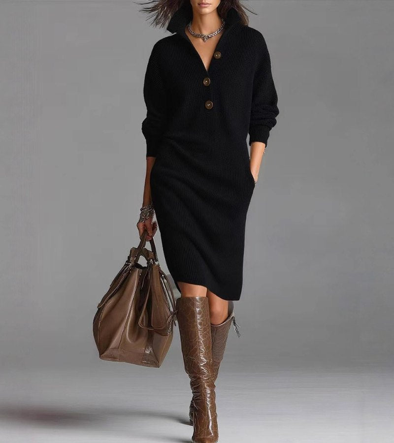 DAMARIS | Vestido tejido de silueta ajustada