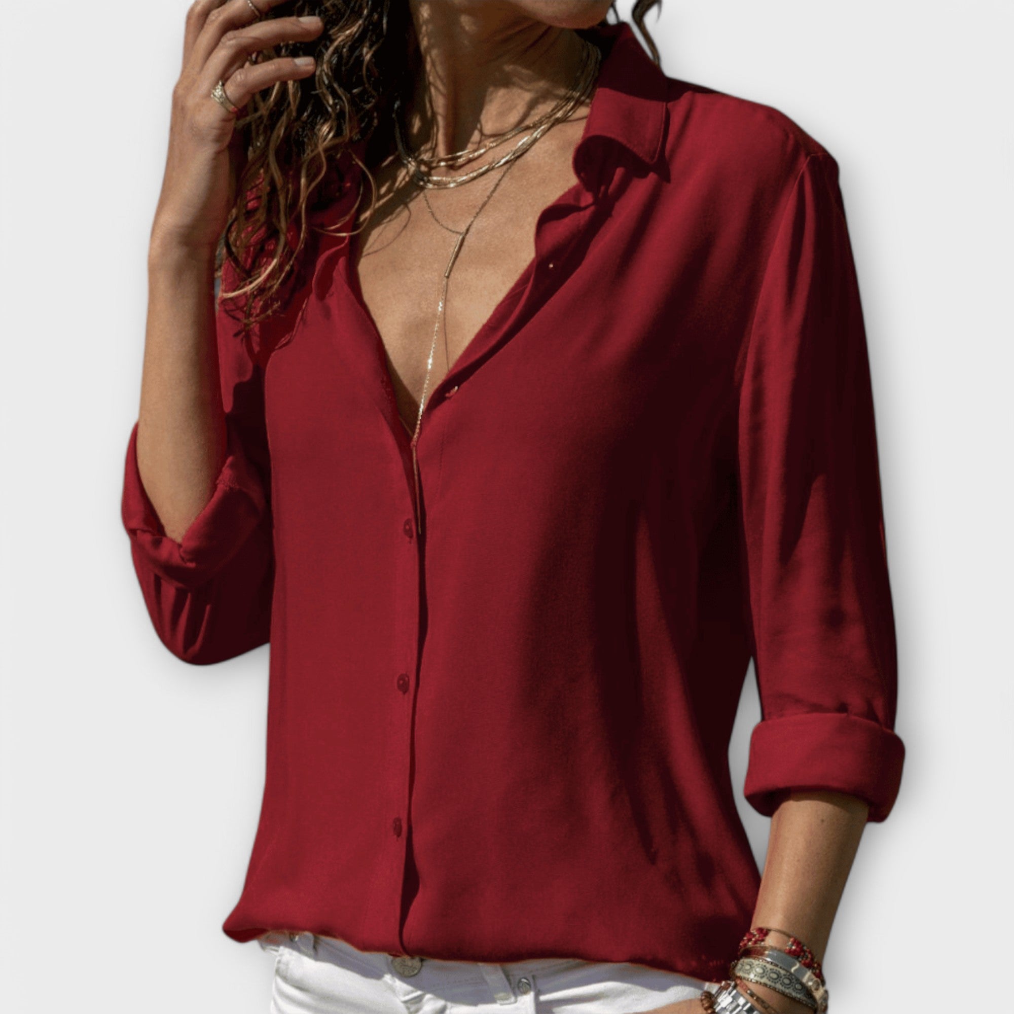 CLARA | Blusa de corte ajustado