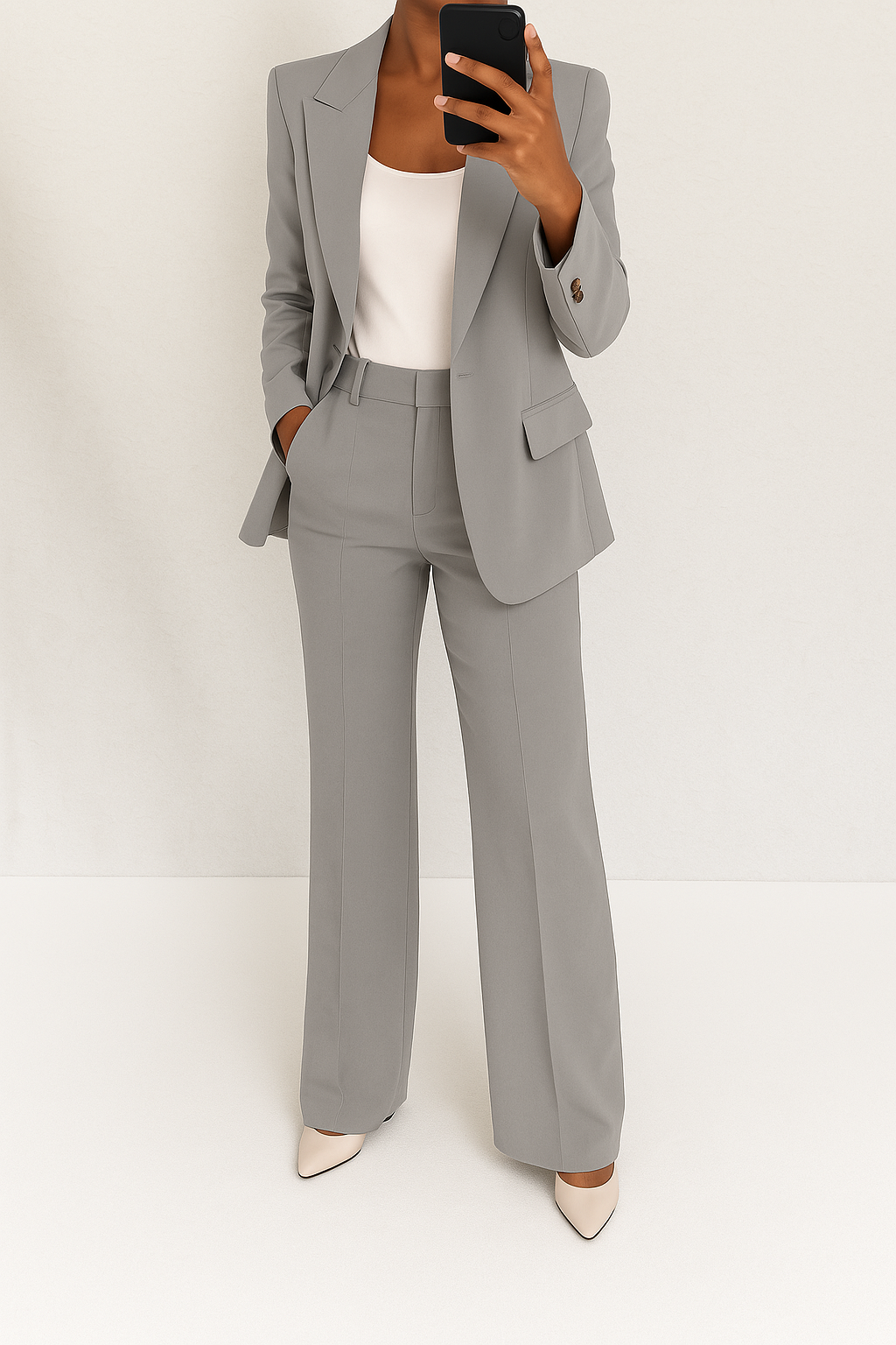 ELIZA | Conjunto con blazer estructurado