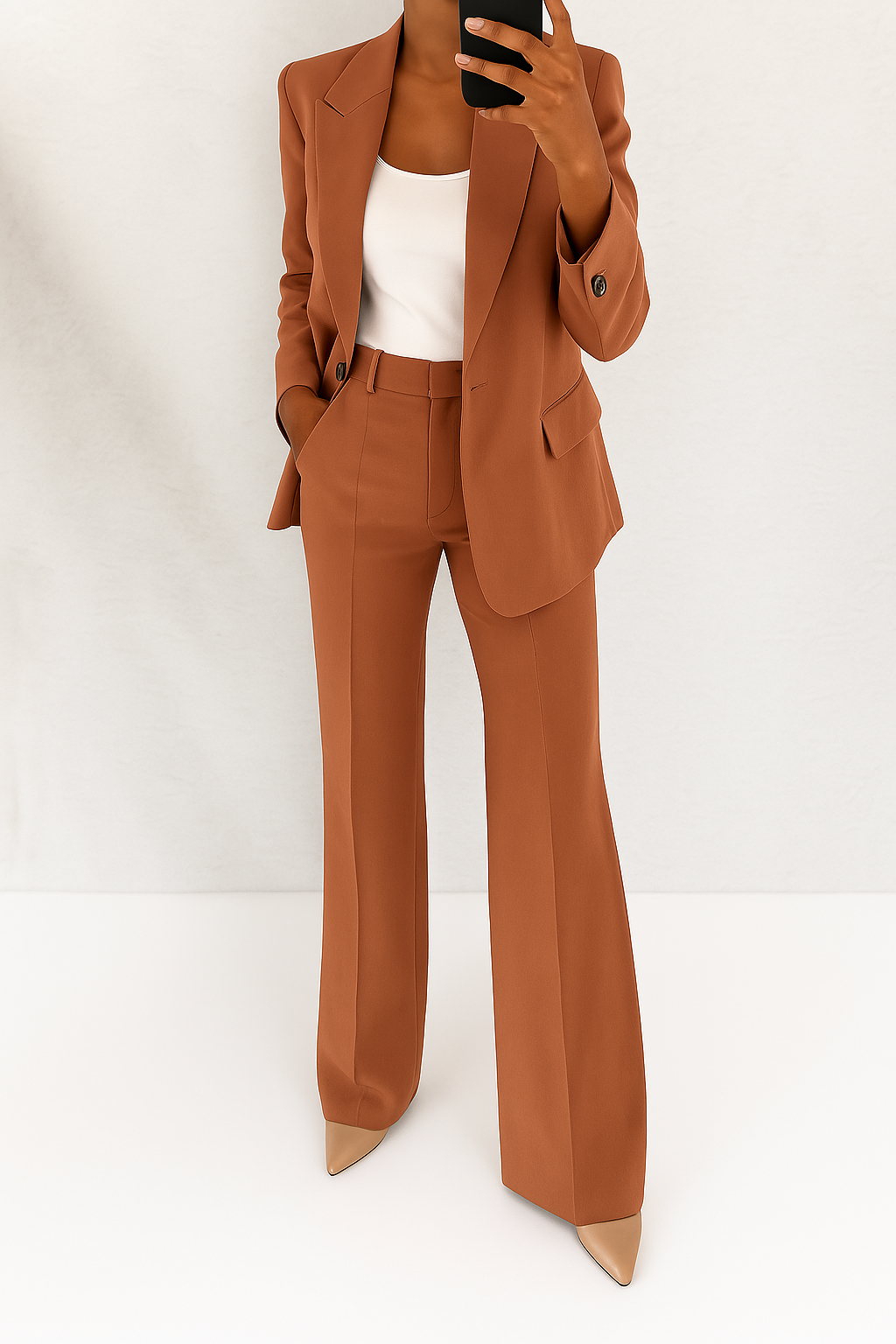 ELIZA | Conjunto con blazer estructurado