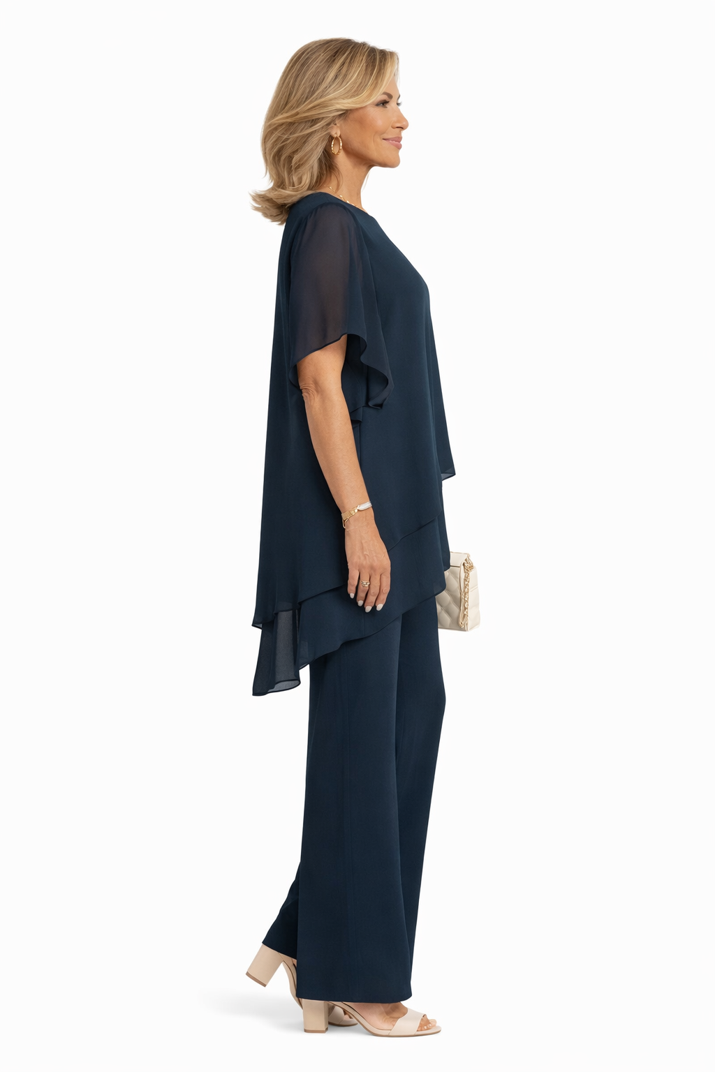 ADRIANA | Conjunto de pierna ancha fluido
