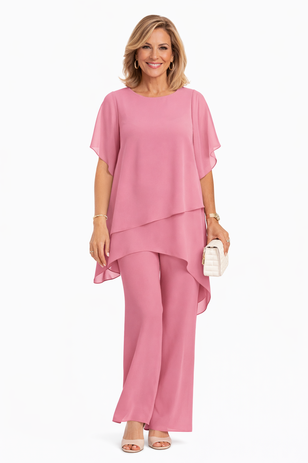 ADRIANA | Conjunto de pierna ancha fluido