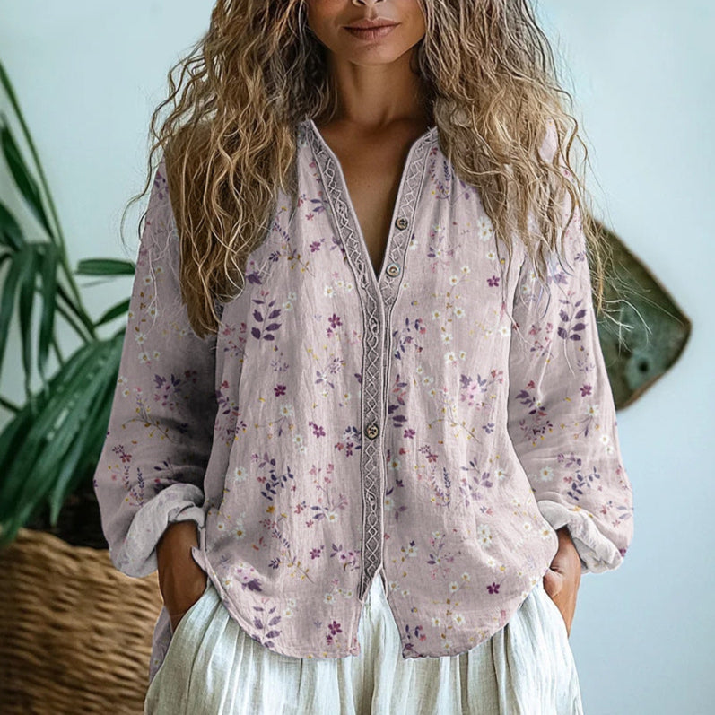 GABRIELA | Blusa amplia estampada