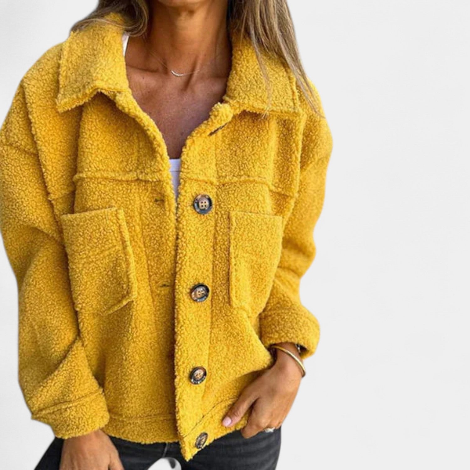 NATALIA | Chaqueta corta con solapas