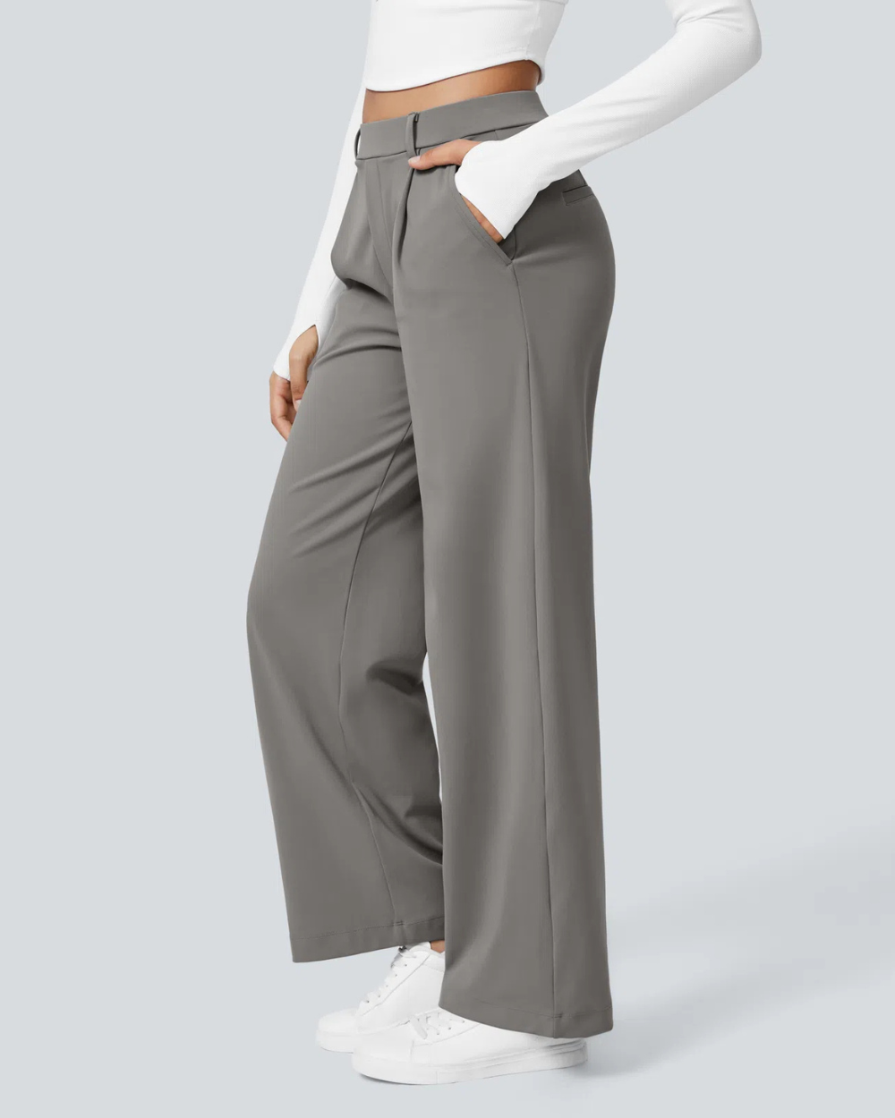 ESTELA | Pantalón de tiro alto recto