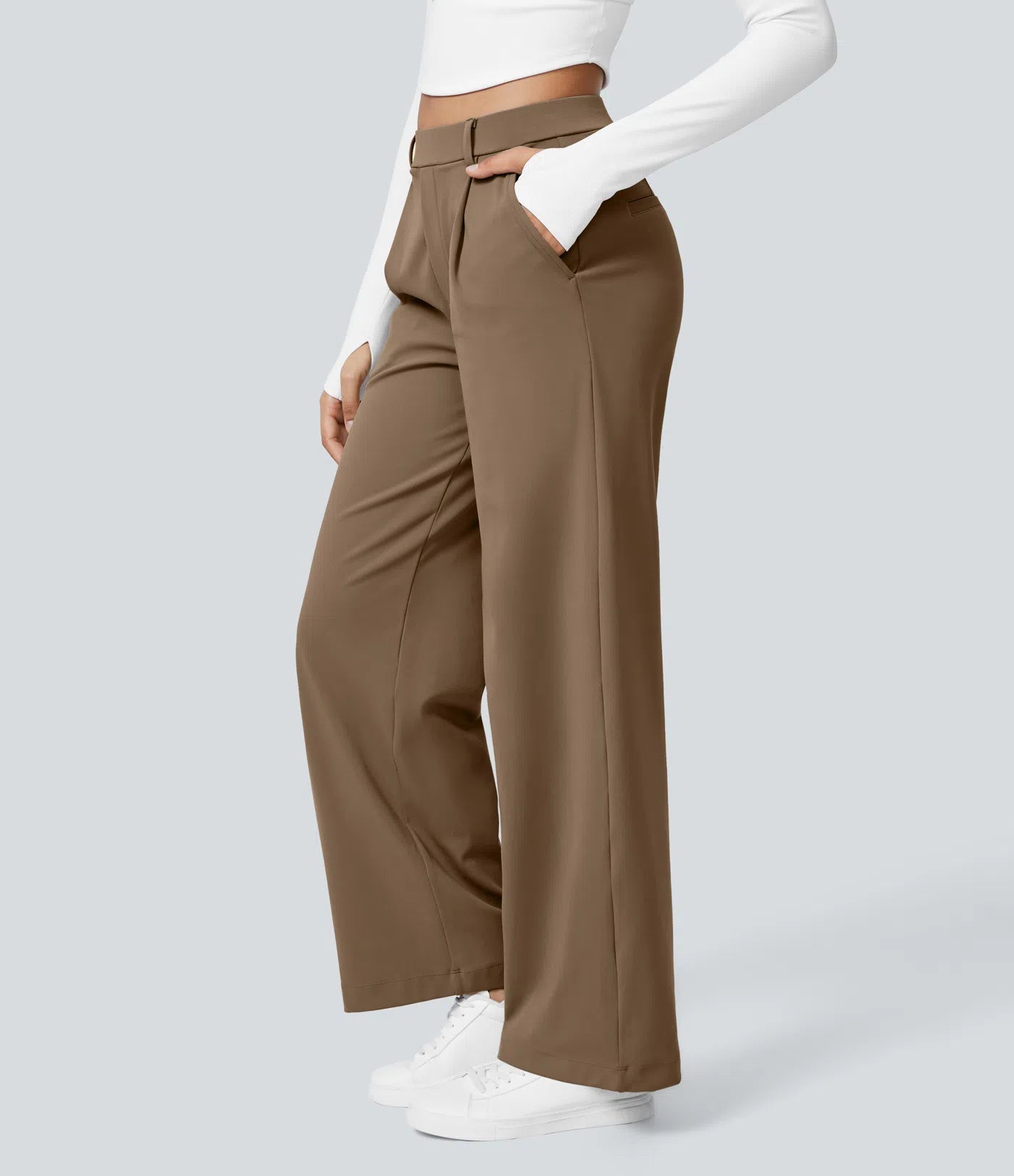 ESTELA | Pantalón de tiro alto recto