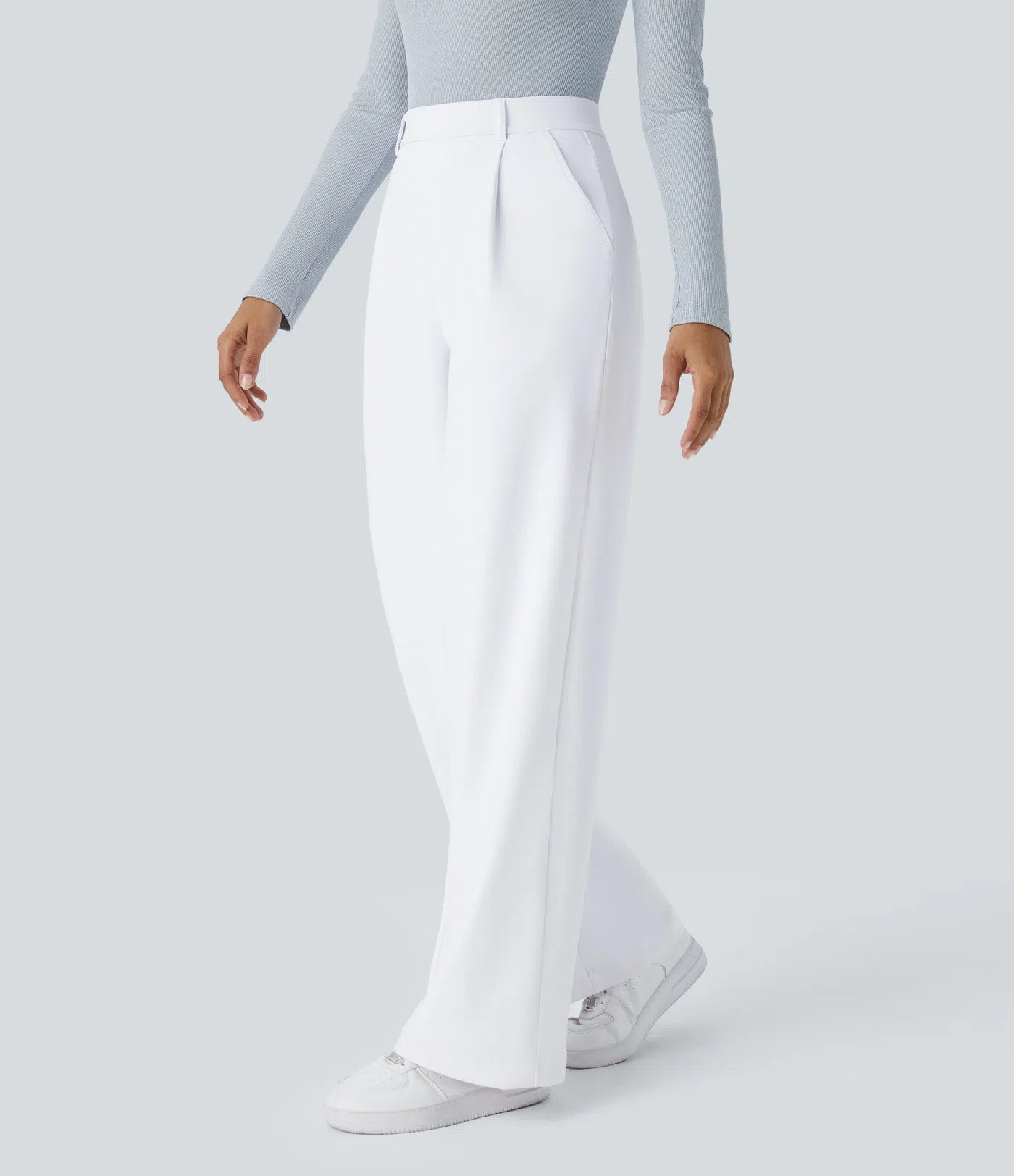 ESTELA | Pantalón de tiro alto recto