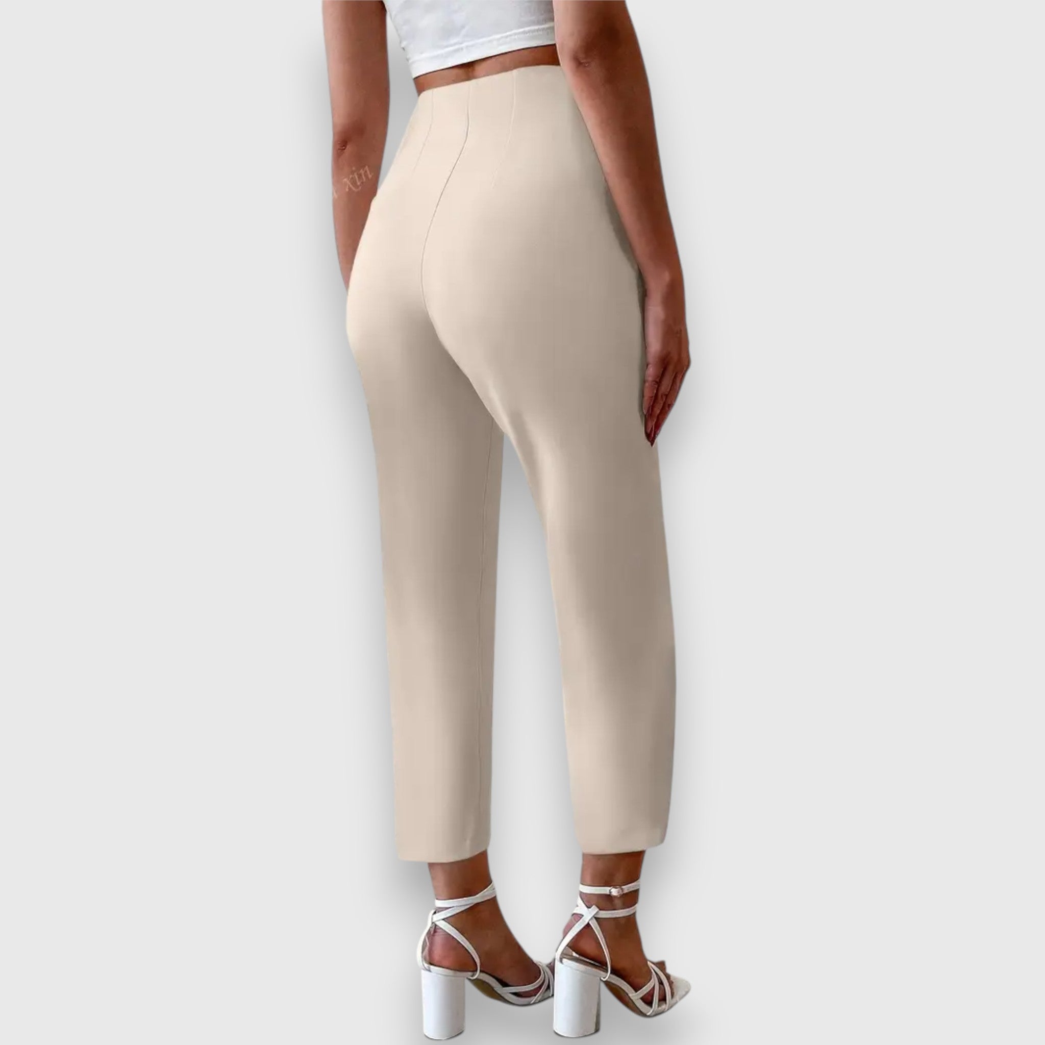 GABRIELA | Pantalón de rayas tiro alto