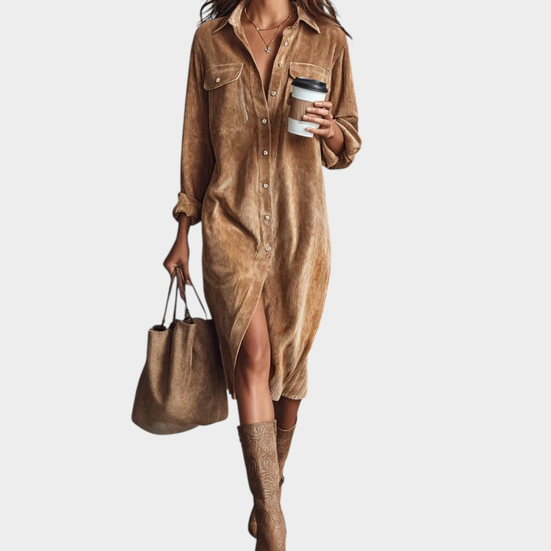 JULIANA | Vestido con botones frontales