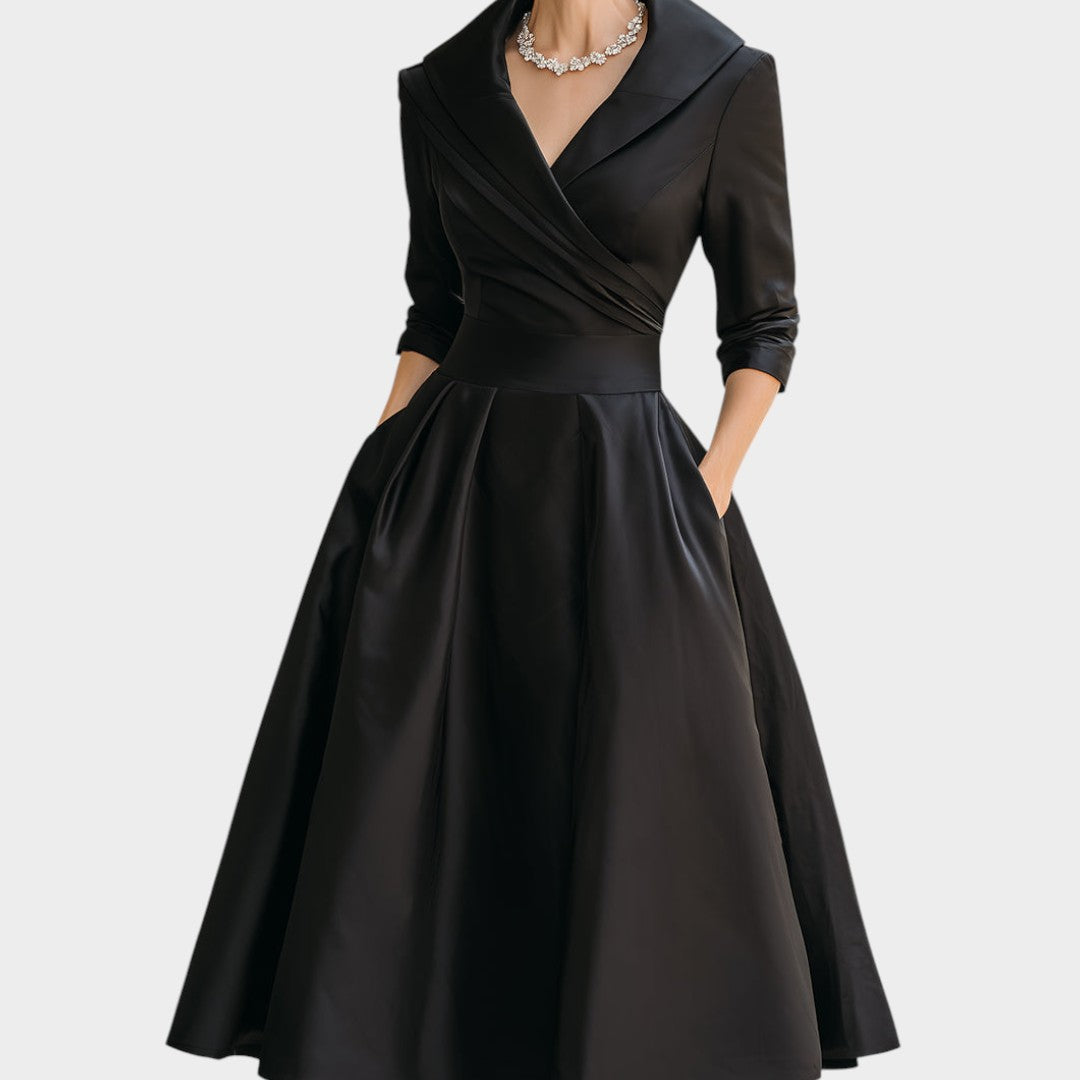 ANTONIA | Vestido midi transpassado