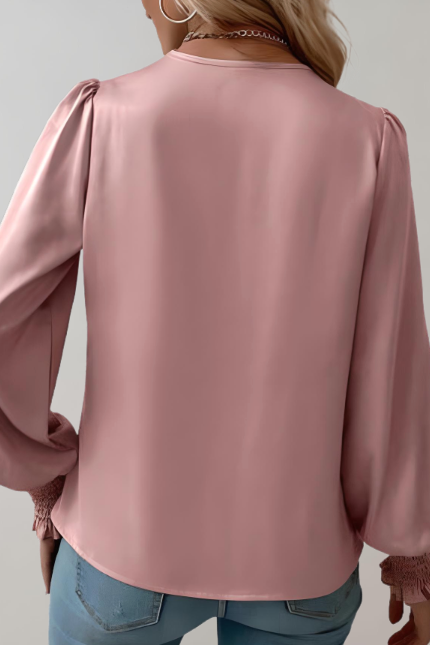 SOFÍA | Blusa de manga larga con escote en V