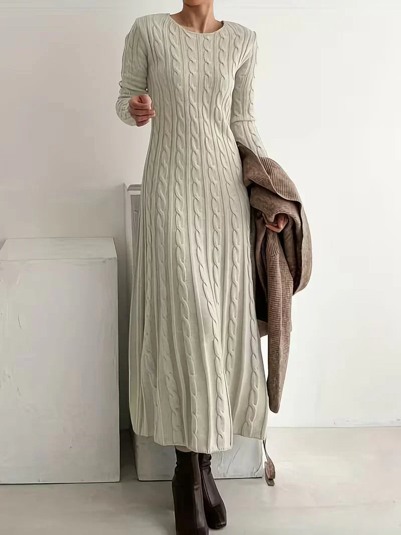 MAILYS | Vestido largo tejido