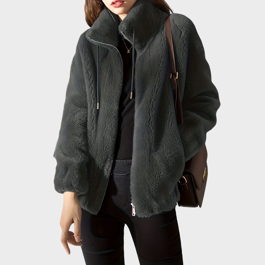 SALOMÉ | Chaqueta con cremallera relajada
