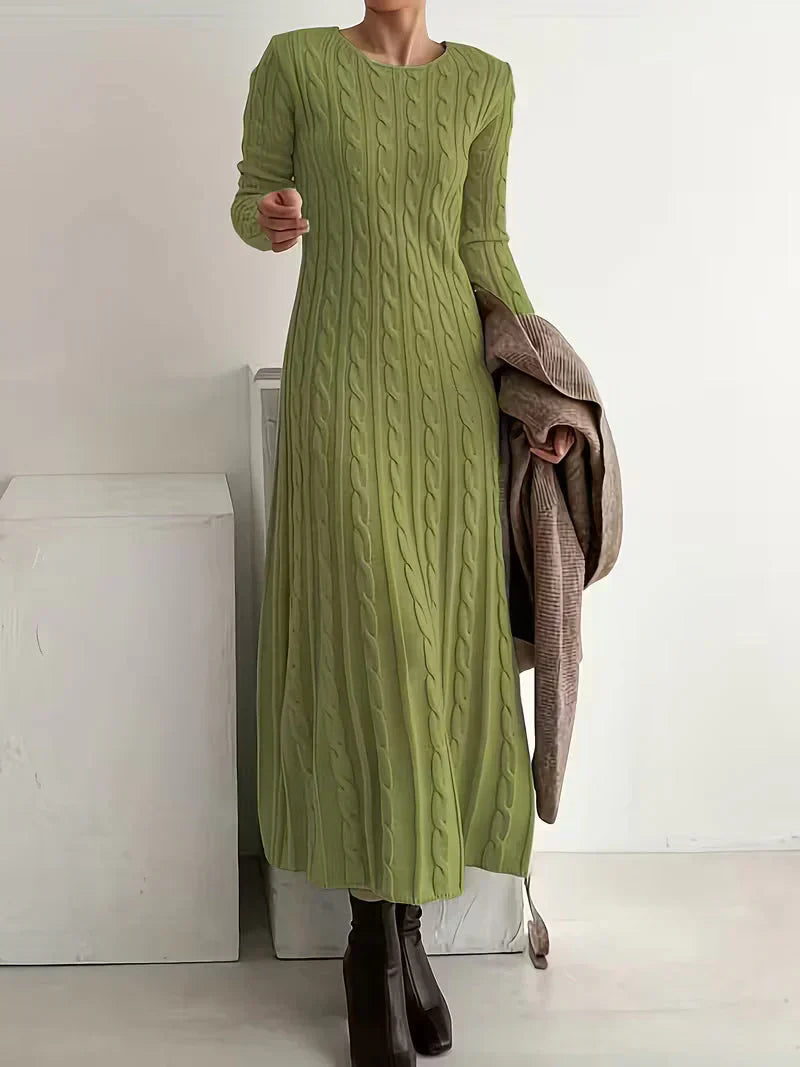 MAILYS | Vestido largo tejido