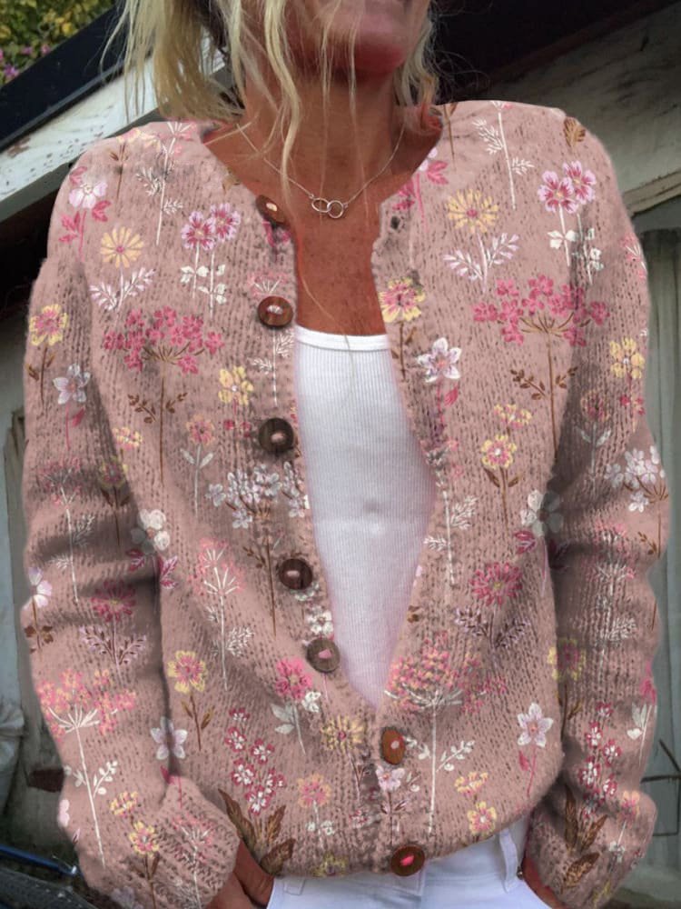 VALENTINA | Chaleco con estampado floral