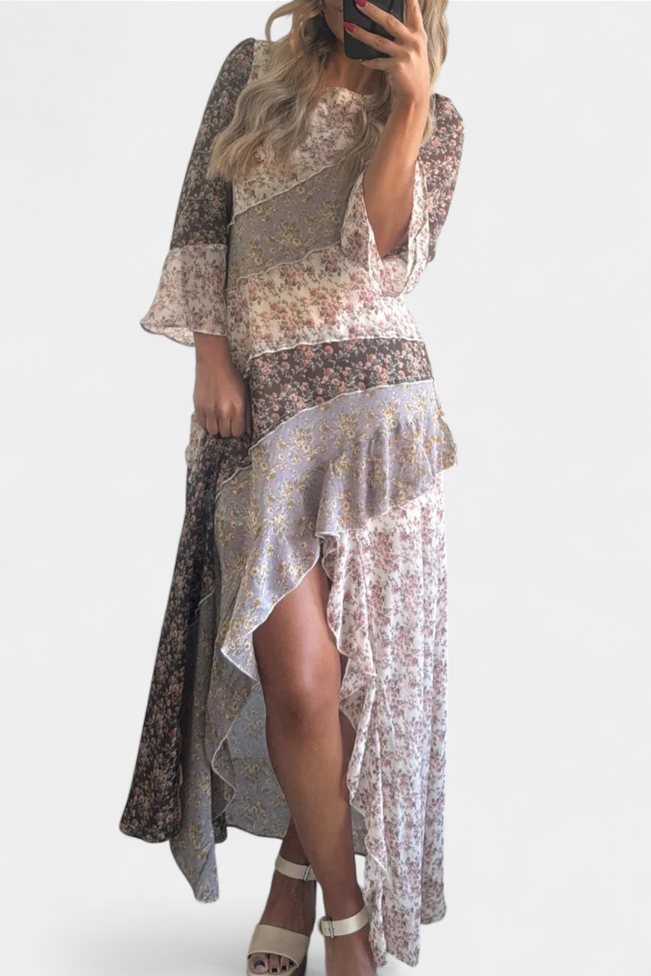 LAURA | Vestido largo floral