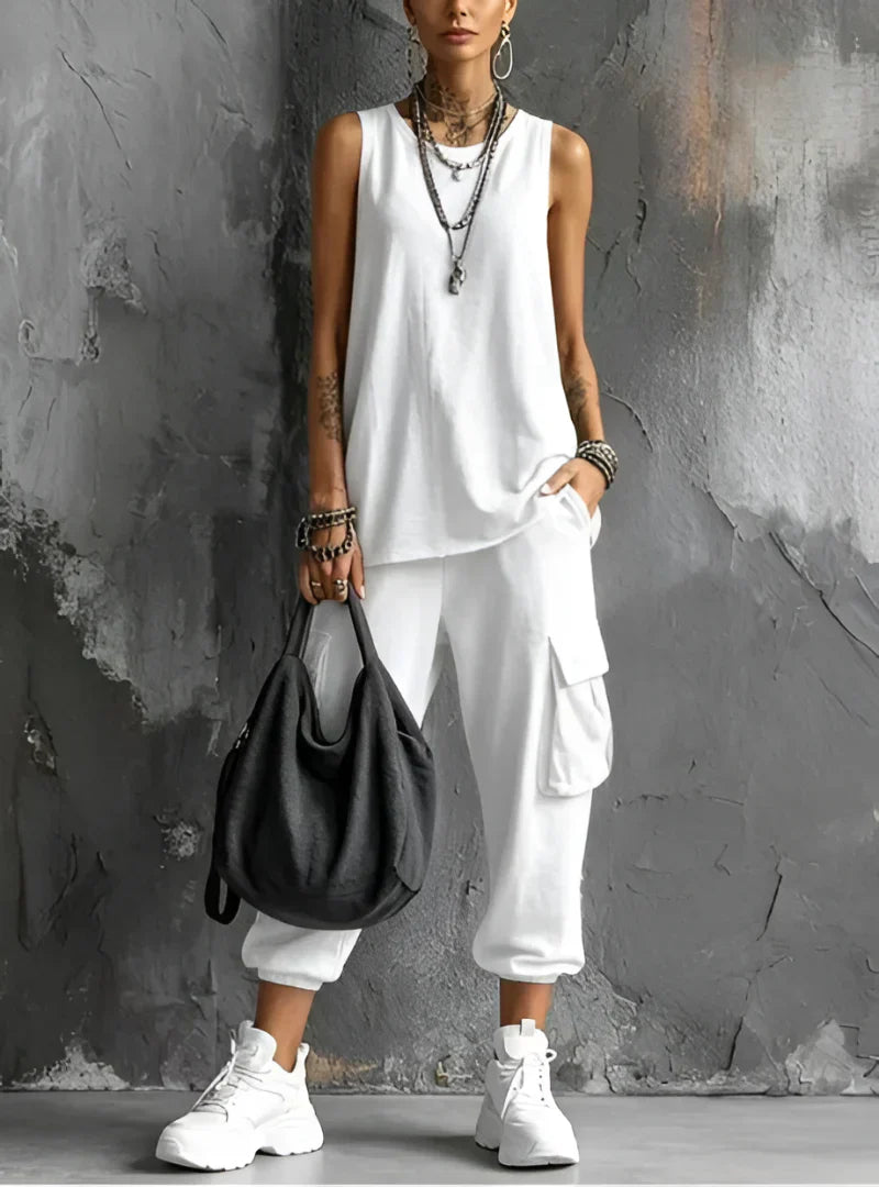SALMA | Conjunto informal con bolsillos