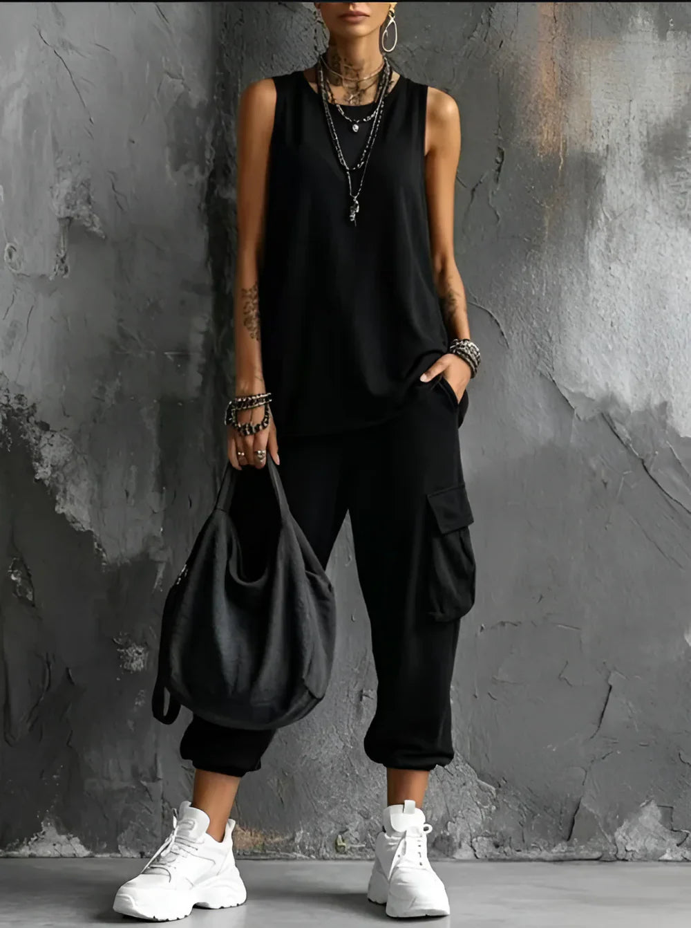 SALMA | Conjunto informal con bolsillos