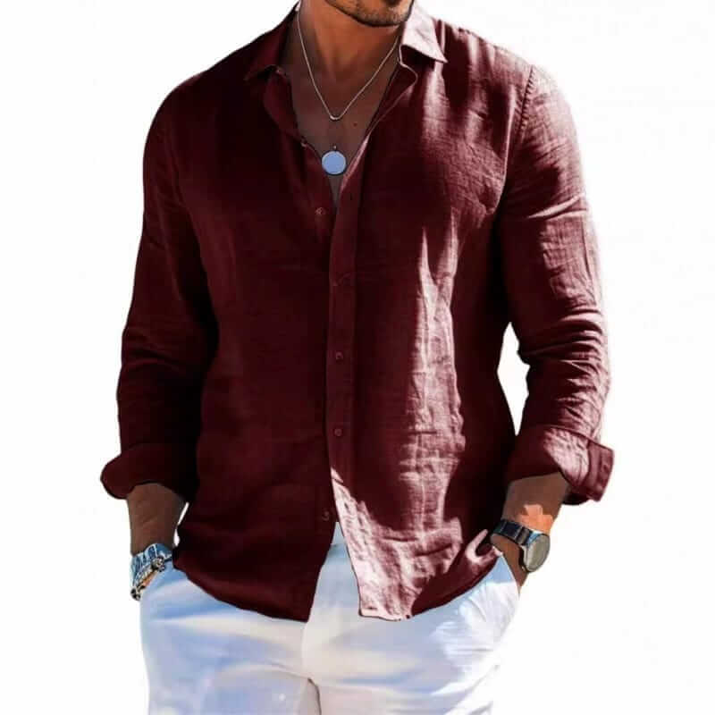 MATÍAS | Camisa informal de manga larga