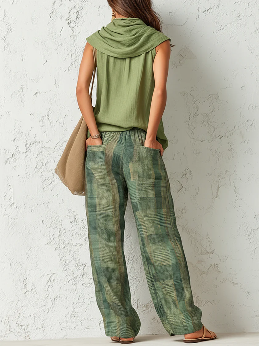 CAMILA | Conjunto con pantalón ancho