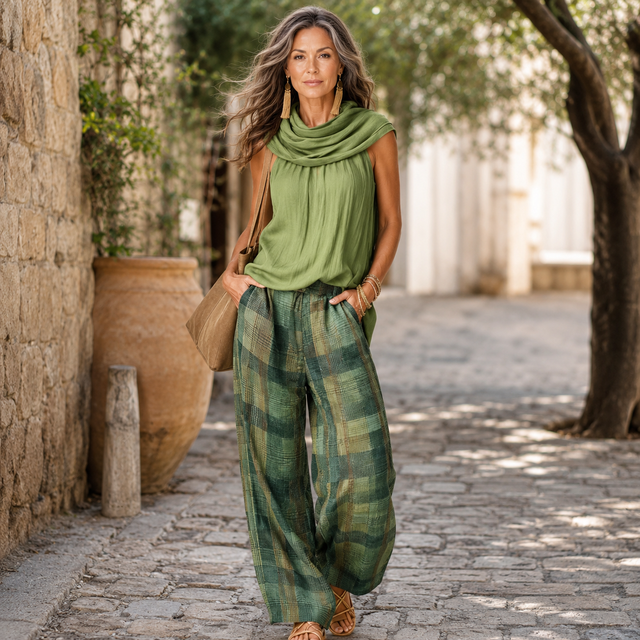 CAMILA | Conjunto con pantalón ancho