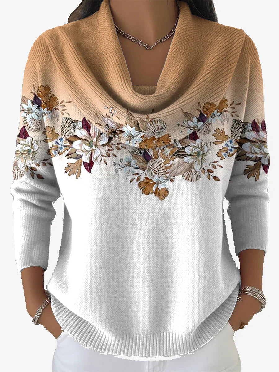 TASNIME | Suéter floral estampado